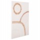ΠΙΝΑΚΑΣ ΟΡΘΟΓΩΝΙΟΣ ΣΕΙΡΑ SANTORINI HM4531 MDF ΥΠΟΛΕΥΚΟ-ΔΙΑΚΟΣΜΗΣΗ ΜΠΕΖ 80x4,5(πάχος)x120Υεκ.