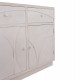 ΜΠΟΥΦΕΣ ΣΕΙΡΑ SANTORINI HM18046 MDF ΣΕ ΥΠΟΛΕΥΚΟ ΧΡΩΜΑ-2 ΣΥΡΤΑΡΙΑ & 2 ΠΟΡΤΕΣ 107x38x82,5Υεκ.