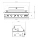 03.313.418 BBQ ΥΓΡΑΕΡΙΟΥ SEMI-PROF TGH-BI-B8B-G 6+1 26,7kW