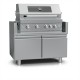 09.313.000 ΕΡΜΑΡΙΟ INOX BBQ TGH-B1-B4-G ΜΕ ΠΟΡΤΕΣ