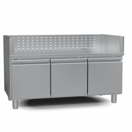 09.313.001 ΕΡΜΑΡΙΟ INOX BBQ TGH-B1-B8B-G ΜΕ ΠΟΡΤΕΣ