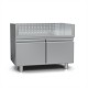 09.313.003 ΕΡΜΑΡΙΟ INOX BBQ TGH-B1-B4-G ΜΕ ΣΥΡΤΑΡΙΑ