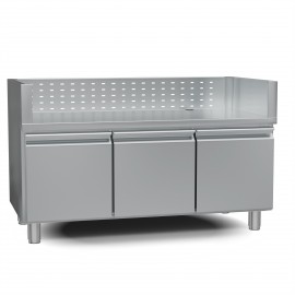 09.313.004 ΕΡΜΑΡΙΟ INOX BBQ TGH-B1-B8B-G ΜΕ ΣΥΡΤΑΡΙΑ