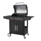03.313.205 BBQ ΥΓΡΑΕΡΙΟΥ GS GRILL LUX 3+1 CAST IRON - 11,5kW