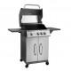 03.313.208 BBQ ΥΓΡΑΕΡΙΟΥ GS GRILL ELITE 3+1 INOX - 11,5 kW