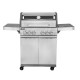 03.313.333 BBQ ΥΓΡΑΕΡΙΟΥ GS GRILL VIEW 4+1+1 ΙΝΟΧ - 18kW