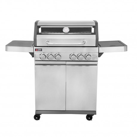 03.313.333 BBQ ΥΓΡΑΕΡΙΟΥ GS GRILL VIEW 4+1+1 ΙΝΟΧ - 18kW