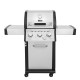 03.313.330 BBQ ΥΓΡΑΕΡΙΟΥ GS GRILL SUPERIOR 3+1 ΙΝΟΧ - 14kW