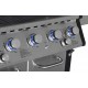 03.313.331 BBQ ΥΓΡΑΕΡΙΟΥ GS GRILL SUPERIOR 4+1+1 ΙΝΟΧ - 21kW