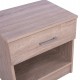 ΚΟΜΟΔΙΝΟ ΜΕ 1 ΣΥΡΤΑΡΙ LANEY SONAMA 45x35,5x47Υ εκ. HM2345.01