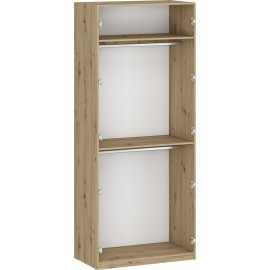 60-24955 FLEX - K4 corps for the MODULAR WARDROBE SYSTEM - artisan oak