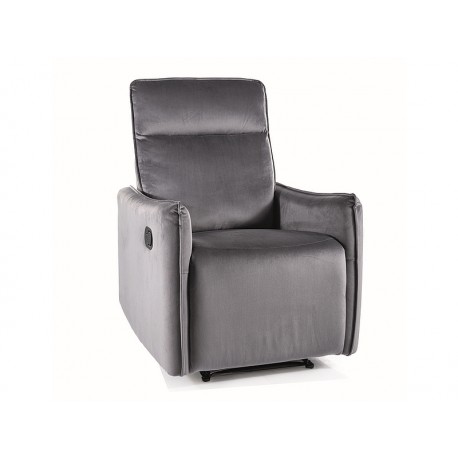 80-3390 FOTEL ROZKŁADANY TRAVIS 1 VELVET SZARY BLUVEL 14