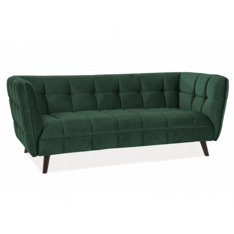 80-1634 ΚΑΝΑΠΕ CASTELLO 3 VELVET GREEN BLUVEL 78 / WENGE DIOMMI CASTELLO3V78