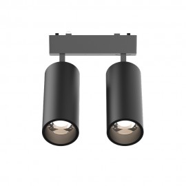 T05205-BL InLight Φωτιστικό LED 2x9W 3CCT για Ultra-Thin μαγνητική ράγα σε μαύρη απόχρωση D:16cmX4,4cm (T05205-BL)