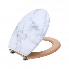 02-21825 ESTIA ΚΑΠΑΚΙ ΛΕΚΑΝΗΣ MARBLE ΜΕ ΜΕΝΤΕΣΕΔΕΣ ΑΠΟ ΚΡΑΜΑ ΨΕΥΔΑΡΓΥΡΟΥ