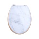 02-21825 ESTIA ΚΑΠΑΚΙ ΛΕΚΑΝΗΣ MARBLE ΜΕ ΜΕΝΤΕΣΕΔΕΣ ΑΠΟ ΚΡΑΜΑ ΨΕΥΔΑΡΓΥΡΟΥ