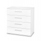 60-22281 LIMA KM-3 chest, color: white DIOMMI V-PL-LIMA-KM3-BIAŁY