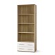 60-22302 LIMA REG3, color: sonoma oak / white DIOMMI V-PL-LIMA-REG3-BIAŁY/SONOMA