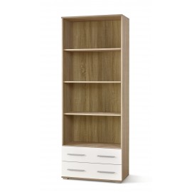 60-22302 LIMA REG3, color: sonoma oak / white DIOMMI V-PL-LIMA-REG3-BIAŁY/SONOMA