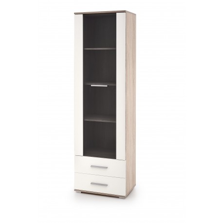 60-22334 LIMA W1 cabinet white / sonoma oak DIOMMI V-PL-LIMA-W1-BIAŁY/SONOMA