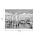 296-000051 Πίνακας σε καμβά Port Inart 100x3x70εκ