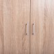 ΠΑΠΟΥΤΣΟΘΗΚΗ ΞΥΛΙΝΗ DAYANNA ΜΕ 6 ΡΑΦΙΑ 60X43X180.5εκ. SONAMA HM2379.02