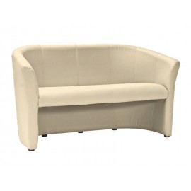 80-2499 Καναπές TM-3 160x60x76 χρώματος κρέμα EK-0/wenge DIOMMI TM3KREP