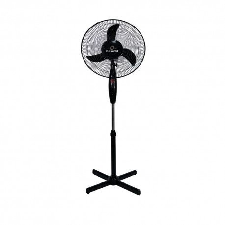 Newest FS-40-2 Ανεμιστήρας Ορθοστάτης 50W Διαμέτρου 40cm Μαύρο