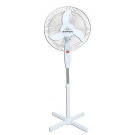 Newest FS-40-2 Ανεμιστήρας Ορθοστάτης 50W Διαμέτρου 40cm Λευκό