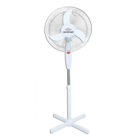 Newest FS-40-2 Ανεμιστήρας Ορθοστάτης 50W Διαμέτρου 40cm Λευκό