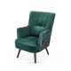 60-22635 PAGONI chair color: dark green / black DIOMMI V-PL-PAGONI-FOT-C.ZIELONY