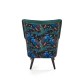 60-22635 PAGONI chair color: dark green / black DIOMMI V-PL-PAGONI-FOT-C.ZIELONY