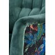 60-22635 PAGONI chair color: dark green / black DIOMMI V-PL-PAGONI-FOT-C.ZIELONY