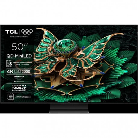 TCL Smart Τηλεόραση 50" 4K UHD Mini LED 50C7K HDR (2025) F