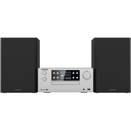 25-M925DAB-S KENWOOD MICRO HI-FI SYSTEM DAB, CD, USB, BT &AUDIO STREAMING  SILVER M-925DAB-S