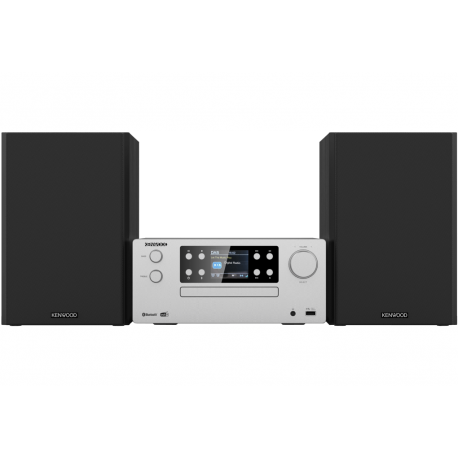25-M925DAB-S KENWOOD MICRO HI-FI SYSTEM DAB, CD, USB, BT &AUDIO STREAMING  SILVER M-925DAB-S