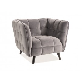 80-1723 Πολυθρόνα  Castello 1 85 x 92 x 78 Βεζ DIOMMI CASTELLO1V28