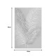 296-000092 Πίνακας σε καμβά Leavy I Inart 60x3x90εκ