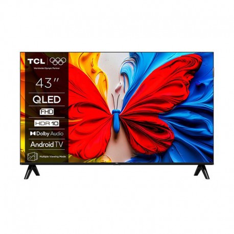 TCL Smart Τηλεόραση 43" Full HD QLED 43S5K HDR (2025) F