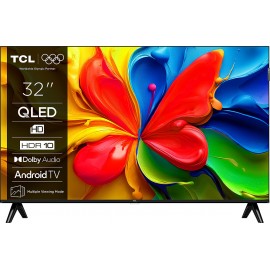 TCL Smart Τηλεόραση 32" HD Ready QLED 32S4K HDR (2025) F