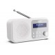 Sharp Tokyo DR-P420(WH) Φορητό Ραδιόφωνο Επαναφορτιζόμενο DAB+ με Bluetooth και USB Λευκό