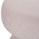 ΣΚΑΜΠΟ ΣΤΡΟΓΓΥΛΟ INTERON HM18171.02 FIBER CEMENT ΣΕ ΛΕΥΚΟ--Φ34x39Υεκ.