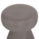 ΣΚΑΜΠΟ ΣΤΡΟΓΓΥΛΟ INTERON HM18171.03 FIBER CEMENT ΣΕ ΓΚΡΙ--Φ34x39Υεκ.