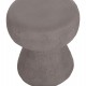 ΣΚΑΜΠΟ ΣΤΡΟΓΓΥΛΟ INTERON HM18171.03 FIBER CEMENT ΣΕ ΓΚΡΙ--Φ34x39Υεκ.