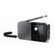 15-DRP520GY SHARP OSAKA Pocket/Handheld Portable Digital Radio - Storm Grey DR-P520(GY)