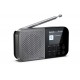 15-DRP520GY SHARP OSAKA Pocket/Handheld Portable Digital Radio - Storm Grey DR-P520(GY)