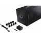 Sharp CP-LS200 Ηχείο με λειτουργία Karaoke SumoBox Pro σε Μαύρο Χρώμα