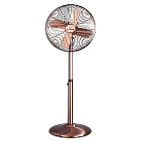 Newest  FS40-BR  Bronze Retro Ανεμιστήρας Ορθοστάτης 60W Διαμέτρου 40cm