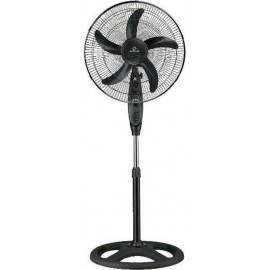 Newest FS-4525B Ανεμιστήρας Ορθοστάτης 65W Διαμέτρου 45cm Μαύρος