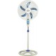 Newest FS-4525 Ανεμιστήρας Ορθοστάτης 65W Διαμέτρου 45cm Λευκό-Μπλε